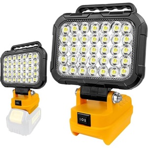 ไฟ LED แบบพกพา 21V แบตเตอรี่เครื่องมือช่างแบบชาร์จได้ 2000mAh ไฟส่องสว่างกลางแจ้ง สำหรับงานซ่อมแซมบ้าน งานฉุกเฉิน และงานบำรุงรักษา STD-E5 - Product Image 5