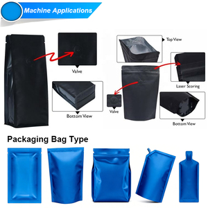 Máquina Empacadora Automática de Alta Velocidad para Bolsas de Pie con Polvo, para Café Molido en Polvo, <span class=keywords><strong>Cacao</strong></span> en Polvo, Máquina Empacadora de Bolsas con Cierre - Product Image 3