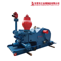 Pompe à boue triplex robuste DONGJIANG F500, pompe de circulation de boue stable pour forage de puits d'eau et fondations de pieux, garantie 1 an