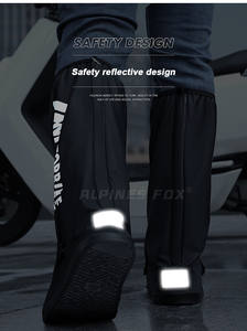 Bottes <span class=keywords><strong>de</strong></span> Pluie Réfléchissantes et Antidérapantes pour <span class=keywords><strong>Moto</strong></span>, Accessoires <span class=keywords><strong>de</strong></span> Protection Réutilisables - Product Image 2