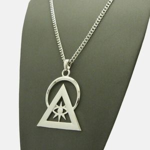 Son derece cilalı 18k altın kaplama <span class=keywords><strong>Illusion</strong></span> piramit kolye göz 24in küba zincir kolye ile Horus - Product Image 4