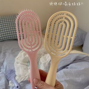 Fluffy Styling Comb Large Plastic Hair Comb For Home Use With Air Cushion Design - Product Image 1