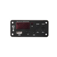 2*20W amplificador MP3/WMA FM Radio Blue tooth 5,0 USB reproductor de coche placa decodificadora