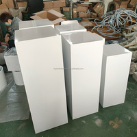 Décorations de mariage, socle pour gâteau, table, piédestal en métal blanc