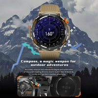 VVS Outdoor Heart Rate and Blood Oxygen Monitoring Sports Style Design Call Function Three-proofing Smartwatch