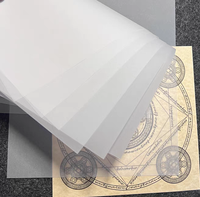 Papier calque à jet d'encre couché double face A4 traceur de parchemin pour vêtements et chaussures Papier synthétique imperméable GradeA
