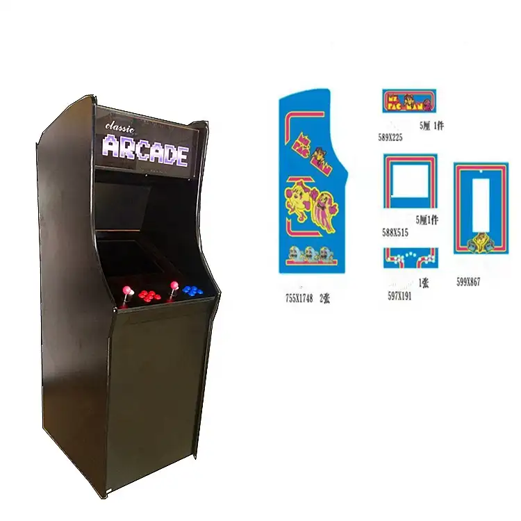 Progetta e produce macchine da gioco arcade da 19 pollici e 32 pollici e personalizza vari giochi arcade