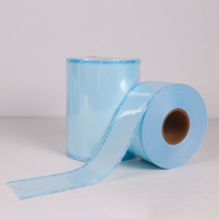 Rouleau de pochettes de stérilisation de 200 m, compatible gamma/EO/vapeur, ruban autoclave de qualité médicale pour usage dentaire et hospitalier