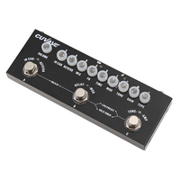 Pédale Multi-Effets Rechargeable Cuvave Cube pour Guitare Baby Metal avec Delay, Chorus, Phaser et Reverb