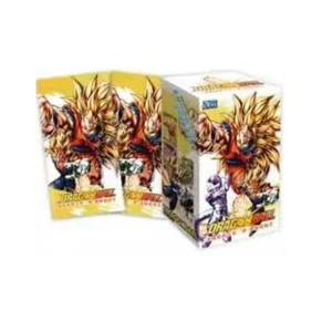 Boîte de boosters de cartes de <span class=keywords><strong>collection</strong></span> <span class=keywords><strong>Dragon</strong></span> <span class=keywords><strong>Ball</strong></span> Star Picture, cartes de jeu et d'échange brillantes, rares, sur le thème de l'anime Son Goku, pour enfants, fans et cadeaux - Product Image 1