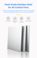 Machine à glace industrielle de 5 tonnes avec moteur, facile à utiliser, refroidissement par air, puissance de 20 kW, multi-tension (240V/380V/440V), économie d'énergie, CE