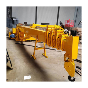 텔레스코픽 붐 보트 데크 크레인 해양 유압 크레인 선박 크레인 - Product Image 2