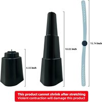Draagbare Vliegenafstotende Tafelventilator Binnenshuis Bbq Picknick Oplaadbare Voedselventilator Voor Fruitvliegen