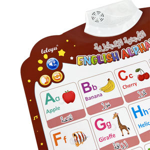<span class=keywords><strong>En</strong></span> gros <span class=keywords><strong>Arabe</strong></span> Anglais Parler Affiche Apprentissage <span class=keywords><strong>Phonétique</strong></span> Graphique Audio Charts pour Enfants Alphabet Parler Affiche Jouets Éducatifs - Product Image 6