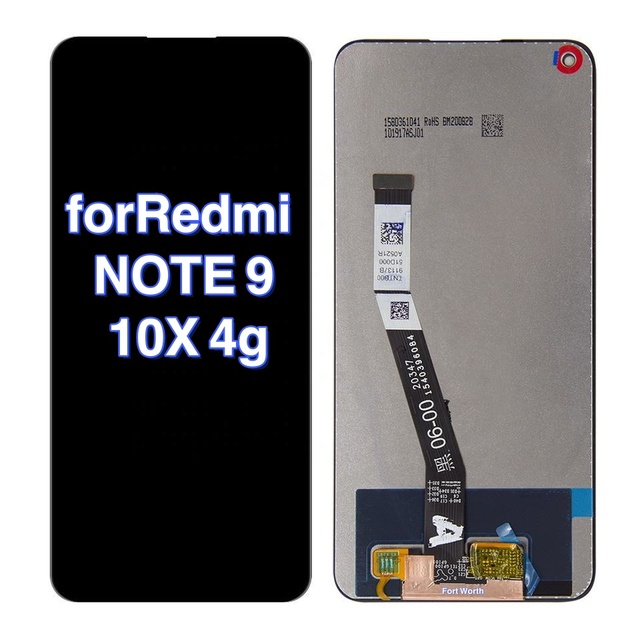 Factory Wholesale Redmi Note9 10X 4G/M2007J22C LCD Display 6.8 Screen Assembly Repair Accessories 1 Year Warranty