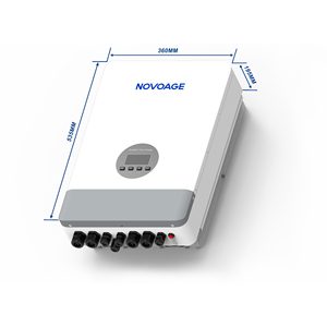 Inversor Solar Novoage Aries de 12 kW para Sistemas Aislados, 60 Hz, 200 A, Salida Única, MPPT, Onda Sinusoidal Pura, Compatible con Baterías de Litio en Paralelo - Product Image 6