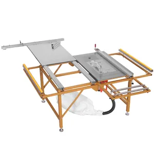 Woodworking Multi-Functional Precision Guide Sliding Table Saw Automatic wood cutting panel saw machine for Panel Furniture