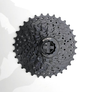 Piñón Libre para Bicicleta Sunrun de 9 Velocidades, Negro, Aleación de Aluminio, Cassette Duradero para Bicicleta de Montaña - Product Image 2