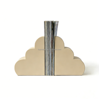 Serre-livres créatif et polyvalent en forme de nuage, couleur et logo personnalisables, stable, pour décoration de bureau et support de livres