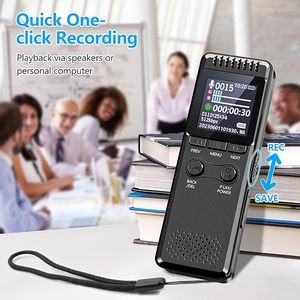 Cho Amazon 32GB Kỹ Thuật Số Ghi Âm Bằng Giọng Nói Với 80 Giờ Ghi Âm Màn Hình Màu Lớn Nhiều Ngôn Ngữ Một Nhấp Chuột Âm Thanh Ghi Âm - Product Image 4