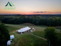 Carpa de Lujo para Bodas y Eventos Tourle en Oferta, Carpa Extensible para Comedor, Carpa Grande para Fiestas al Aire Libre, Carpa de Lona para Bodas