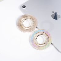 Support magnétique robuste en alliage d'aluminium pour téléphone portable, rotation à 360°, anti-tremblement, pour utilisation sur bureau, vente en gros
