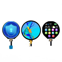 Pantalla LCD Redonda de 7 Pulgadas (7.0 Pulgadas) con Panel Táctil Circular IPS de 1080x1080, Módulo de Pantalla para Raspberry Pi 5, Pantalla LCD Personalizada