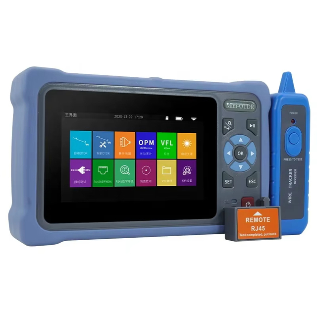 NK4000D OTDR Mini Handheld OTDR Tester 1310 1550 Single Mode Smart Micro Reflektometer Mini FTTH OTDR