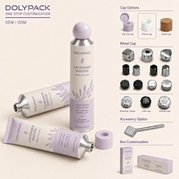 Tube en aluminium compressible vide personnalisé de 30 ml/50 ml/60 ml/80 ml/100 ml ou personnalisable pour l'emballage des soins de la peau et pharmaceutique