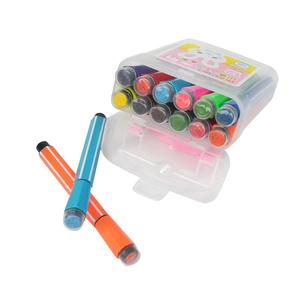 Washable <b>Stamp</b> Marker Pen Set Custom Hexagon Art Marker Watercolor Pen for <b>Kids</b> Drawing Graffiti - Product Image 1