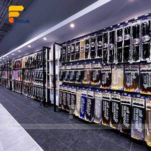 Prateleiras para Salão de Beleza de Suprimentos Capilares Design de Loja de Perucas para Interior - Product Image 5