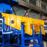 Crible vibrant haute efficacité pour la séparation de l'or, machine de criblage de minerai d'or pour l'usine de lavage d'or