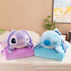 Peluche mignonne transfrontalière The Poole, jouet en peluche rigide, poupée ange pour enfants, coussin, couverture deux-en-un, vente en gros sur place - Product Image 3