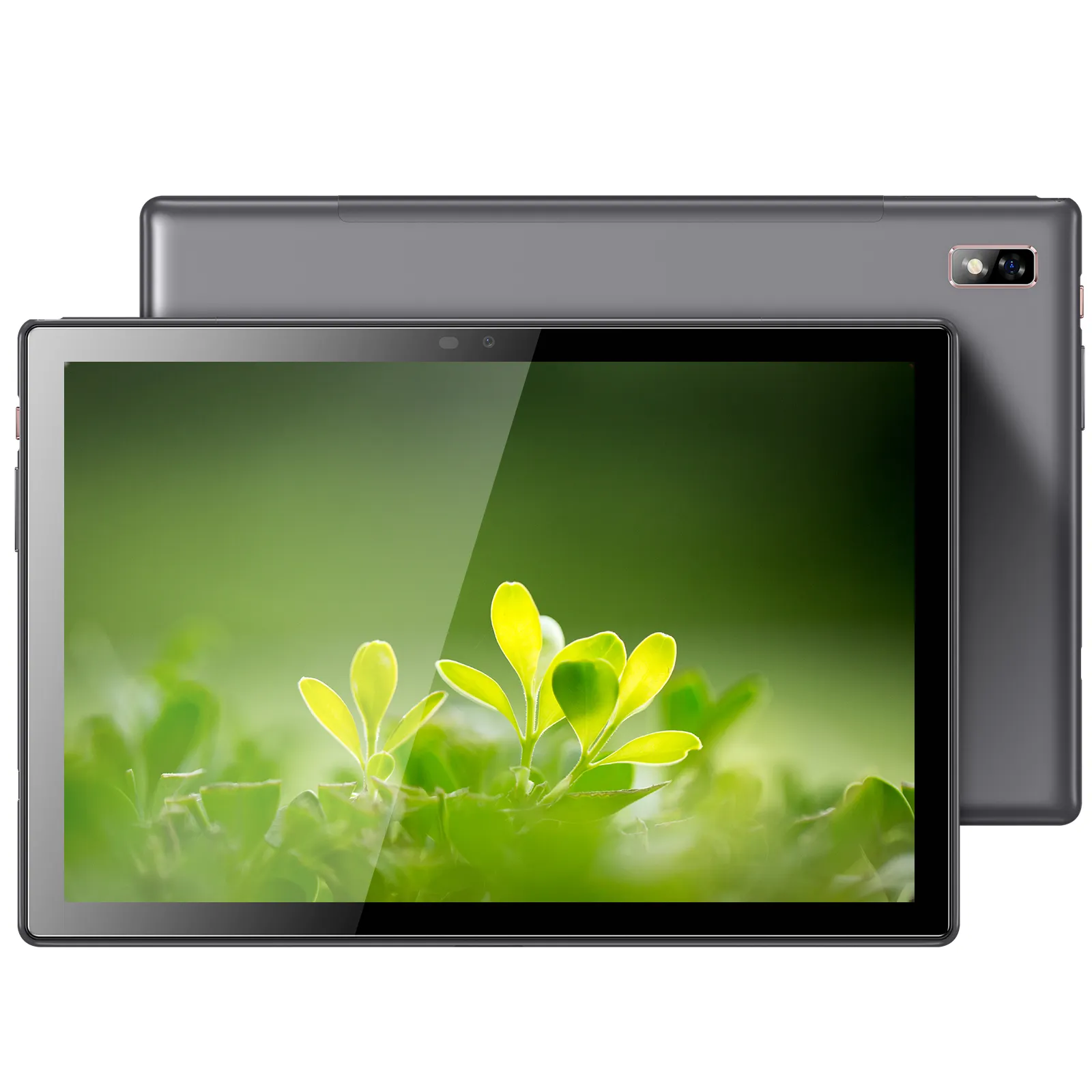 Tablette Android 10 pouces 2 en 1 Octa-Core 4 Go 64 Go 4G double carte SIM Tablettes 5G WiFi 10,1 "FHD Tablette PC avec clavier