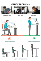 Bureau électrique réglable en hauteur en forme de L avec tiroirs, double moteur, surface en métal et bois pour poste de travail informatique de bureau