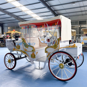 Nouvelle calèche royale électrique de type sculpture, prix usine, à vendre pour parcs, mariages et transport spécial touristique - Product Image 4