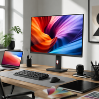 Monitor IPS 23,8 Inci 4K UHD 3840x2160 Layar USB-C HDMI DP Monitor Gaming Produsen OEM ODM