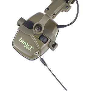 नए डिजाइन समायोज्य इलेक्ट्रॉनिक सामरिक सुनवाई सुरक्षा हेडफ़ोन हेलमेट के लिए सुरक्षा विरोधी शोर इयरमफ - Product Image 5