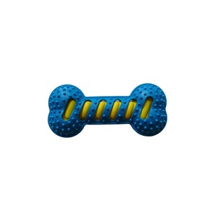 Juguete masticable ecológico de doble capa <span class=keywords><strong>para</strong></span> <span class=keywords><strong>perros</strong></span> Golden Retriever resistente a mordeduras, alivio del placer propio, mordedor de hueso con sonido automático - Product Image 6