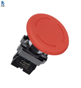 Controlador PLC, Sensor, Interruptor de Botón Pulsador, Orificio de Montaje de 22 mm, Accionamiento Rotatorio, LED Rojo, Nuevo y Original XB2BS642C - Product Image 1