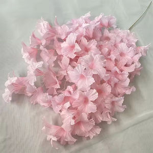 Grandes fleurs artificielles de gloire du matin n°2 pour mariage, décoration décorative - Product Image 5