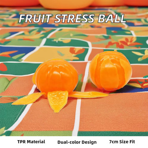 Juguete Antiestrés de Naranja para Niños, Suave, para Aliviar el Estrés, Divertido, H&W Venta al por Mayor - Product Image 5