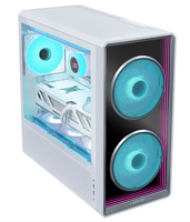 Nouveauté en promotion : Boîtier PC ATX Mid-Tower L217 INF, Blanc, pour Lian Li