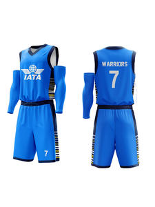 Uniformes de Baloncesto al por Mayor de Alta Calidad, Camiseta de Baloncesto Transpirable Sublimada, Camiseta de Baloncesto de Entrenamiento para Adultos y Niños - Product Image 5