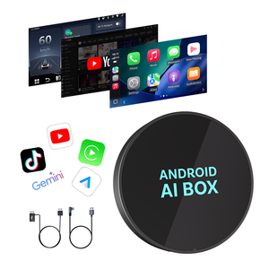 Caja Inalámbrica con IA 3 en 1, Adaptador Carplay y Android Auto, Caja de Transmisión Inteligente, Plug and Play, WiFi 5G para Automóviles, Venta al Por Mayor, Suministro OEM - Product Image 1