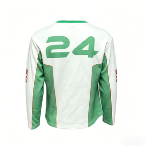 Customized <b>Polyester</b> Distressed Printed Heavyweight Long Sleeve Graphic Screen Dtg Print Long Sleeve <b>Tshirts</b> Wholesale - Product Image 2