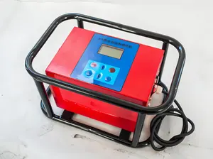 Máquina de soldadura por electrofusión completamente automática de 0-315mm, máquina de soldadura de tubería de gas de tubería de PE