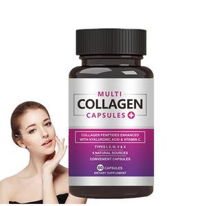 Cápsulas de Colágeno de Marca Privada OEM, Píldoras de Colágeno Orgánico para el Cuidado de la Piel y Suplemento Antienvejecimiento - Product Image 1