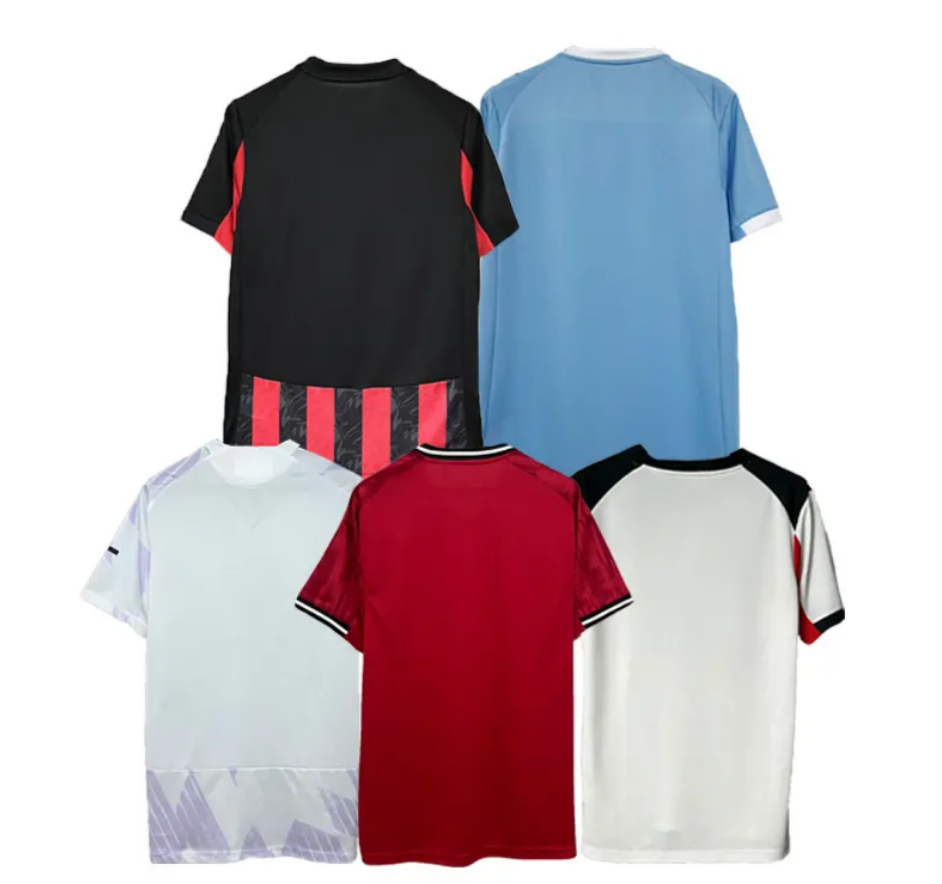 Wholesale Retro Football Jersey Shirt Thailand Quality Club Custom