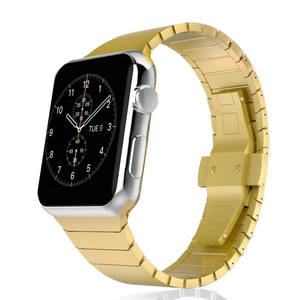 Nouveau bracelet en acier inoxydable 2026 pour <span class=keywords><strong>Apple</strong></span> <span class=keywords><strong>Watch</strong></span> 38mm 49mm, compatible avec les séries 8, 7, 6, 5/4/3, avec boucle papillon - Product Image 4